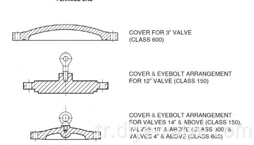 Stainless Steel Swing Check Valve Flanged ANSI 150LB